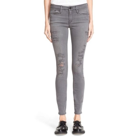 Frame Denim Denim - *🎉HP🎉 Frame Denim | Le Skinny de Jeanne Distressed Sz 29